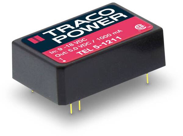 TracoPower TEL 5-2422 DC/DC-Wandler, Print 24 V/DC 12 V/DC, -12 V/DC 250 mA 6 W Anzahl Ausgänge: 2 x Inhalt 1 St.
