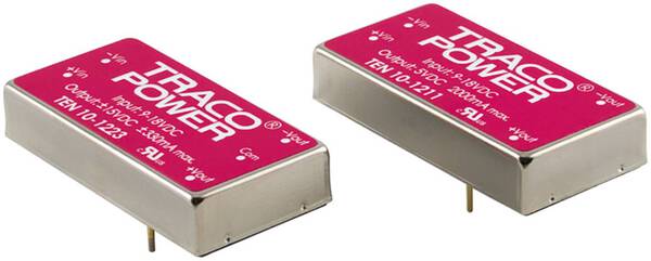 TracoPower TEN 10-1213 DC/DC-Wandler, Print 12 V/DC 15 V/DC 670 mA 10 W Anzahl Ausgänge: 1 x Inhalt 1 St.