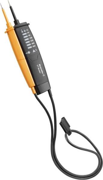Weidmüller VT MASTER Zweipoliger Spannungsprüfer CAT III 600 V LED