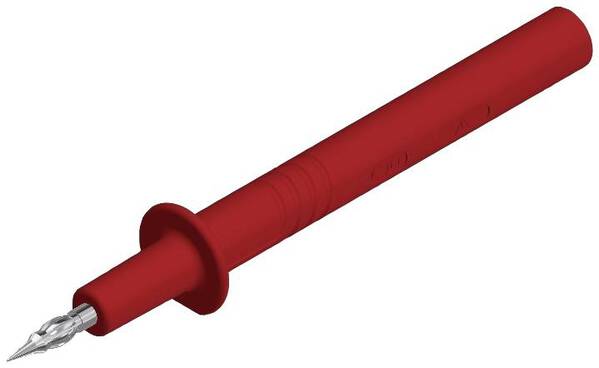 SKS Hirschmann PRUEF 3 rt Prüfspitze Steckanschluss 4 mm CAT I Rot 1 St.
