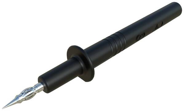 SKS Hirschmann PRUEF 3 sw Prüfspitze Steckanschluss 4 mm CAT I Schwarz 1 St.