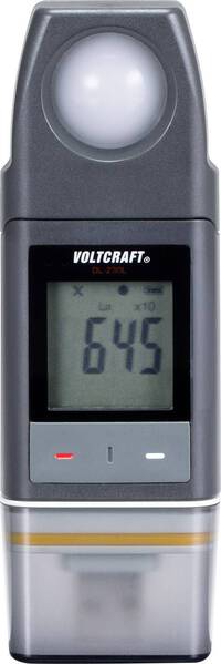 VOLTCRAFT VC-9657635 DL-230L Lux-Datenlogger Messgröße Beleuchtungsstärke PDF Funktion