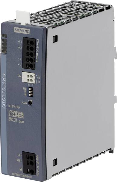 Siemens 6EP3334-7SB00-3AX0 Netzteil / Stromversorgung 24 V 10 A 240 W Anzahl Ausgänge:1 x Inhalt 1 St.