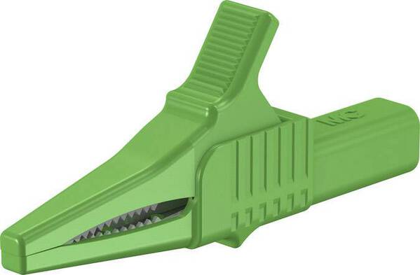 Stäubli XKK-1001 Sicherheits-Abgreifklemme CAT II Grün