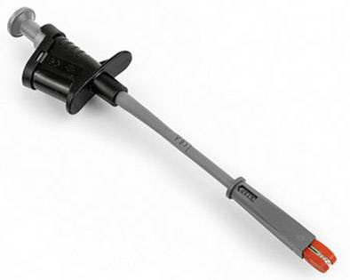HT Instruments 6007-IECN Bananenstecker Bananenbuchse, Buchse 4 mm, Steckanschluss 4 mm, Krokodilklemme CAT III 1000 V S