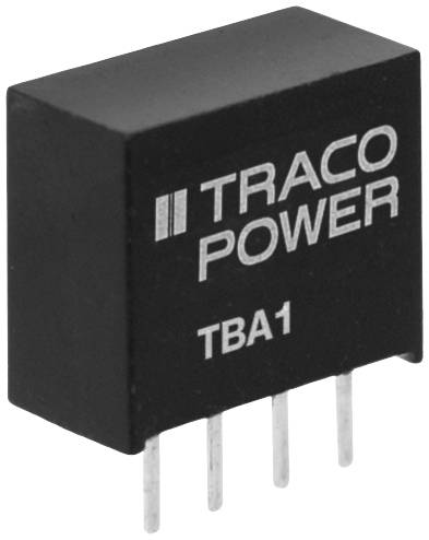 TracoPower TBA 1-0513 DC/DC-Wandler, Print 65 mA 1 W Anzahl Ausgänge: 1 x Inhalt 1 St.