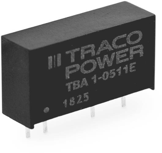 TracoPower TBA 1-0512E DC/DC-Wandler, Print 84 mA 1 W Anzahl Ausgänge: 1 x Inhalt 1 St.