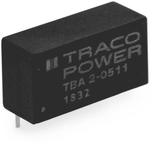 TracoPower TBA 2-1211 DC/DC-Wandler, Print 400 mA 2 W Anzahl Ausgänge: 1 x Inhalt 1 St.