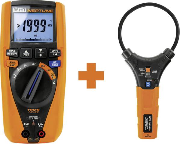 HT Instruments HT Neptune + F3000U Installationstester-Set VDE-Norm 0413
