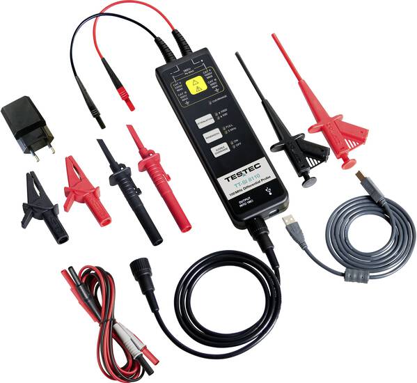 Testec TT-SI 8110 Differential-Tastkopf 100 MHz 100:1, 1000:1