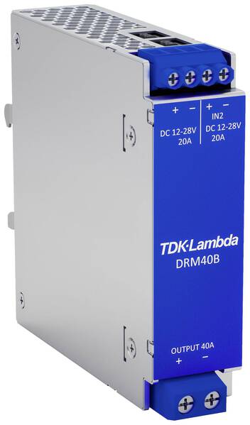 TDK-Lambda DRM40B Hutschienen-Redundanz-Modul (DIN-Rail) 40 A Anzahl Ausgänge: 1 x