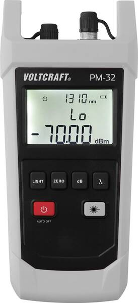 Glasfaserprüfgerät VC-11499080 VOLTCRAFT PM-32