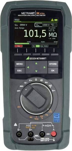 Gossen Metrawatt M273S Hand-Multimeter, Hochpräzisions-Messgerät kalibriert (DAkkS-akkreditiertes Labor) digital Datenlo