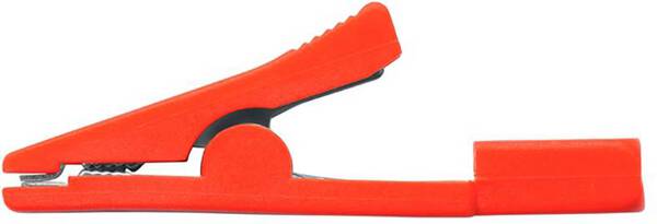 Schützinger AK 2799 Ni / RT Abgreifklemme Buchse 2 mm Rot