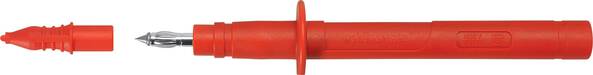 Schützinger SPS 2124 Ni / RT Sicherheits-Prüfspitze Buchse 4 mm Rot 1 St.