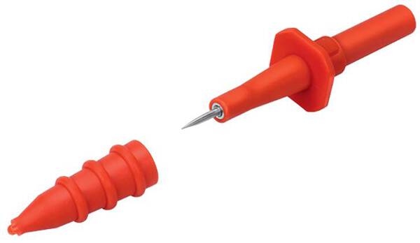 Schützinger SPS 2590 Ni / RT Sicherheits-Prüfspitze Buchse 4 mm Rot 1 St.