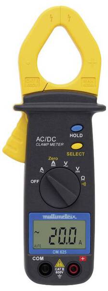 Multimetrix CM 625 Stromzange digital CAT III 300 V Anzeige (Counts): 4300