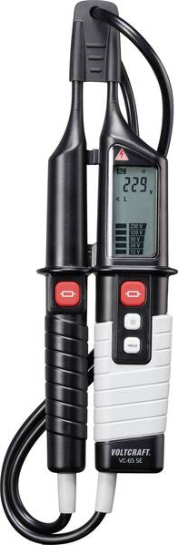 VOLTCRAFT VC-65 SE Zweipoliger Spannungsprüfer CAT III 1000 V, CAT IV 600 V Akustik, LCD, LED