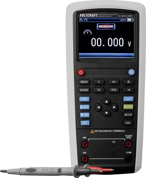 VOLTCRAFT VC MFK-2000 Kalibrator Temperatur