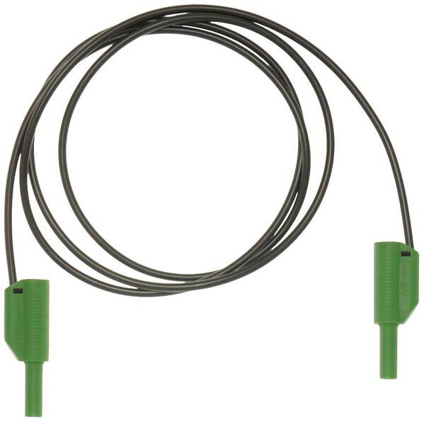 Metrel A 1341 Sicherheits-Messleitung Bananenstecker 4 mm Bananenstecker 4 mm 1.50 m Schwarz, Grün 1 St.