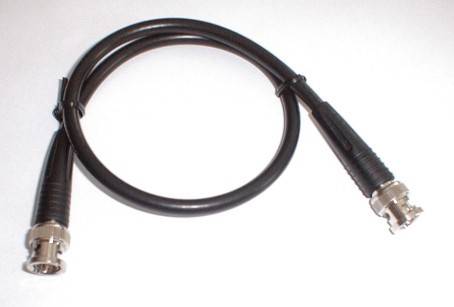Wittenberg Antennen Poly-103360 BNC-Messleitung 1 m Schwarz