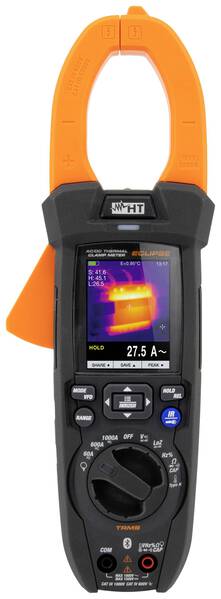 HT Instruments ECLIPSE Stromzange digital integrierte Wärmebildkamera CAT III 1000 V, CAT IV 600 V, CAT II 1500 V Anzei
