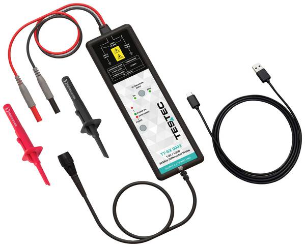 Testec TT-SX 9002 Differential-Tastkopf 30 MHz 20:1, 200:1 1400 V