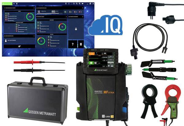 Gossen Metrawatt PROFiTEST MF XTRA Profi-Set VDE-Prüfgeräte-Set, Installationstester-Set kalibriert (DAkkS-akkreditierte