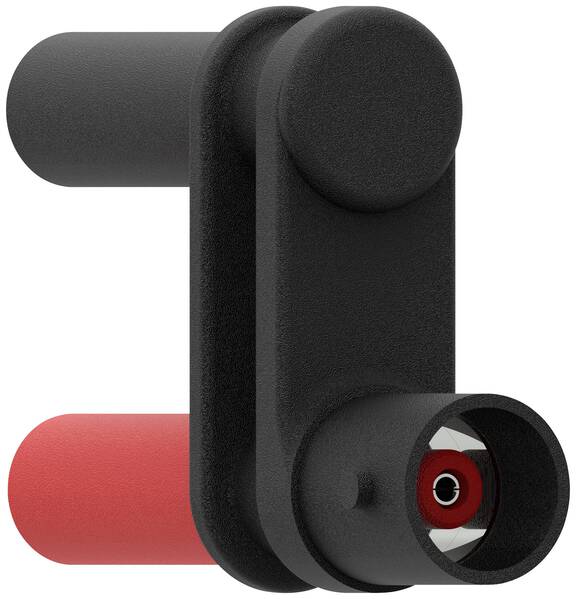 Electro PJP 21130-CD1 Messadapter BNC-Buchse - Bananenkupplung Rot, Schwarz