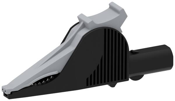 Electro PJP 5066-IEC-CD1-N Krokodilklemme Steckanschluss 4 mm CAT III 1000 V, CAT IV 600 V Schwarz