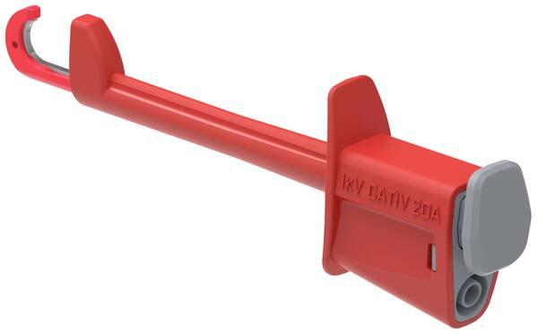 Electro PJP 6001-IECIV-CD1-R Klemme CAT IV 1000 V Rot