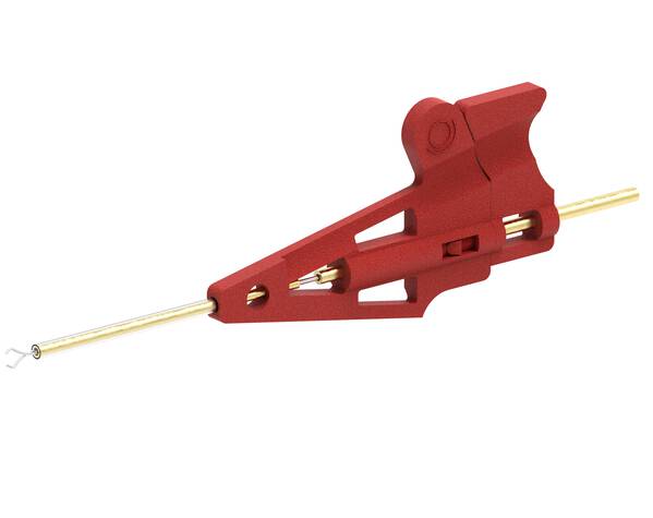 Electro PJP 6800-CD1-R Klemmprüfspitze Rot