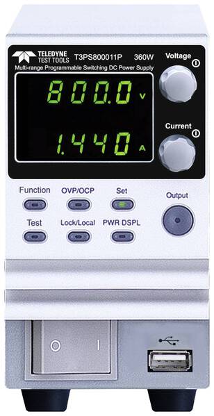 Teledyne LeCroy T3PS800011P Labornetzgerät, einstellbar 0 - 800 V 0 - 1.44 A 360 W Anzahl Ausgänge 1 x