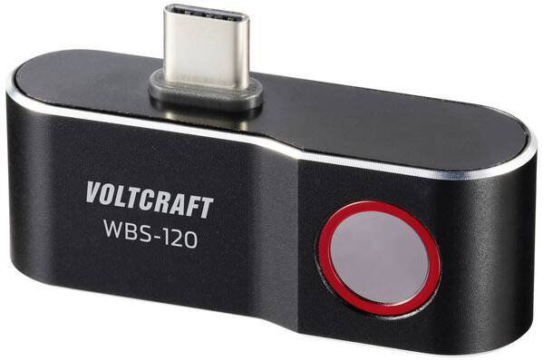 VOLTCRAFT WBS-120 Wärmebildkamera -20 bis 400 °C 120 x 90 Pixel 25 Hz USB-C® Anschluss für Android Geräte