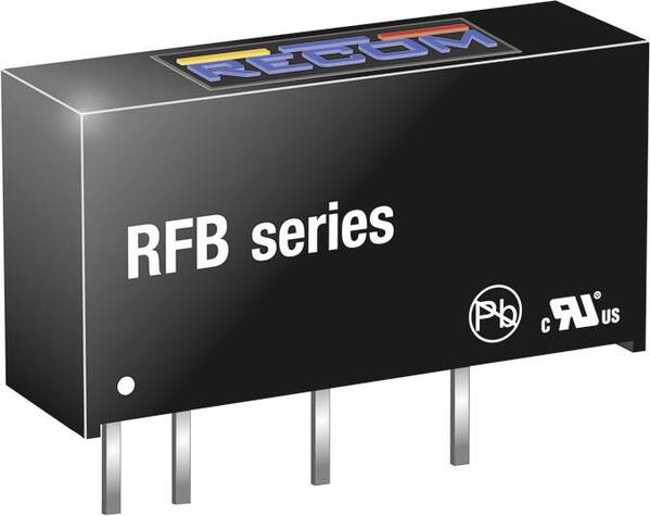 RECOM RFB-0505S DC/DC-Wandler 5 V 5 V 0.2 A 1 W Anzahl Ausgänge: 1 x Inhalt 1 St.