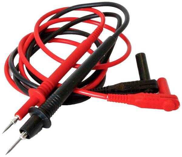 Mueller Electric 110009 Teststecker-Adapterset CAT II 1000 V Rot, Schwarz 1 Set
