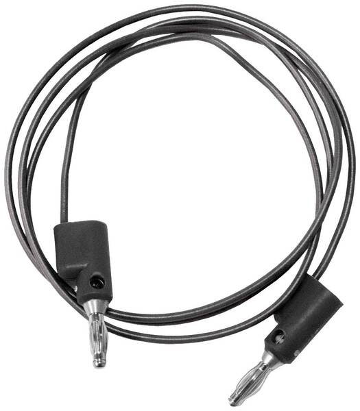 Mueller Electric BU-2020-A-12-0 Messleitung Bananenstecker 4 mm Bananenstecker 4 mm 0.305 m Schwarz 1 St.