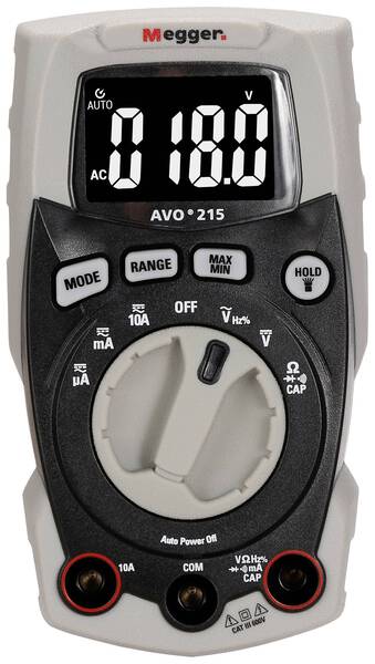 Megger AVO215 Hand-Multimeter digital CAT III 600 V Anzeige (Counts): 4000