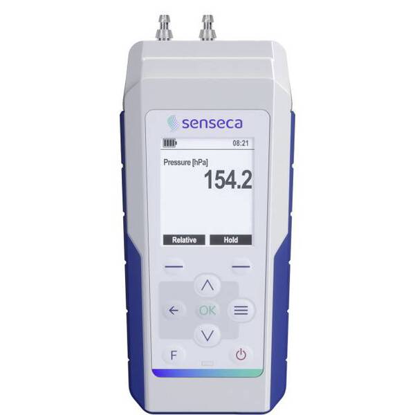 Senseca PRO 211-3 Differenz-Druckmessgerät Luftdruck, Nicht aggressive Gase, Korrosive Gase 200 hPa (max)
