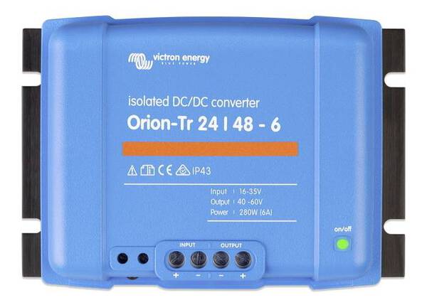 Victron Energy Orion-Tr 24/48-6 DC/DC-Wandler - 40 V, 60 V/8 A 280 W