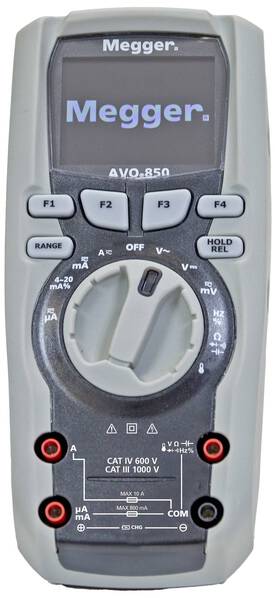 Megger AVO850 Hand-Multimeter digital CAT III 1000 V, CAT IV 600 V Anzeige (Counts): 50000
