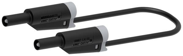 Electro PJP 2710-IEC-CD1-200N Messleitung Lamellenstecker 4 mm Lamellenstecker 4 mm 2.00 m Schwarz 1 St.