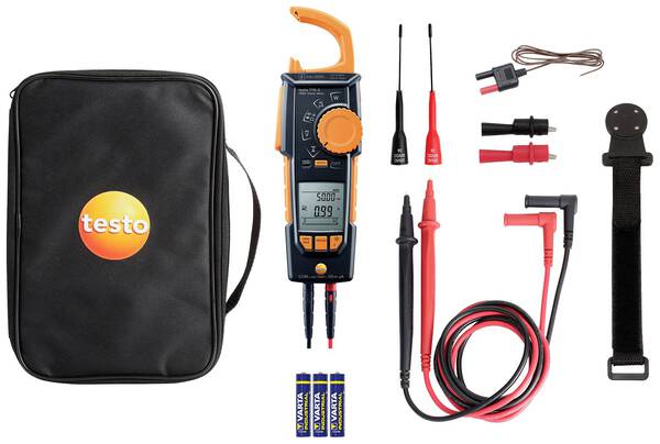 testo 770-3 Stromzange digital CAT III 1000 V, CAT IV 600 V Anzeige (Counts): 6000