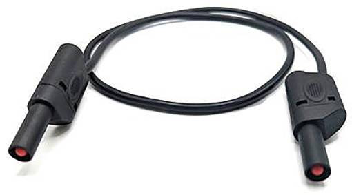 Mueller Electric 22.421-.50M-0 Messleitung Bananenstecker 4 mm Bananenstecker 4 mm 0.5 m Schwarz 1 St.