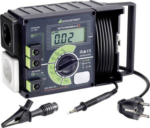 Gossen Metrawatt METRATESTER 5+ Gerätetester VDE-Norm 0701-0702