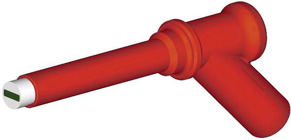 Stäubli XMA-7L Sicherheits-Prüfspitze Steckanschluss 4 mm CAT IV 1000 V Rot 1 St.