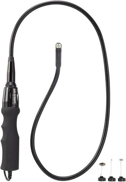 USB-Endoskop VOLTCRAFT BS-18HD/USB Sonden-Ø: 8 mm Sonden-Länge: 88 cm Fokussierung, LED-Beleuchtung
