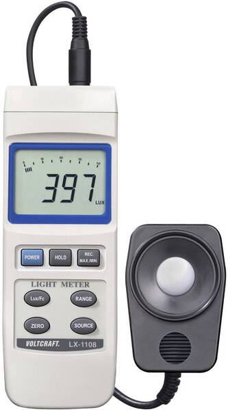 VOLTCRAFT LX-1108 LX-1108 Luxmeter 0 - 400000 lx