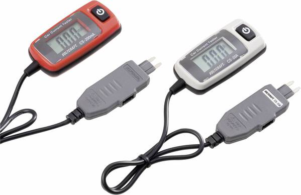 VOLTCRAFT CF-02S + CF-03S Flachsicherungstester LCD
