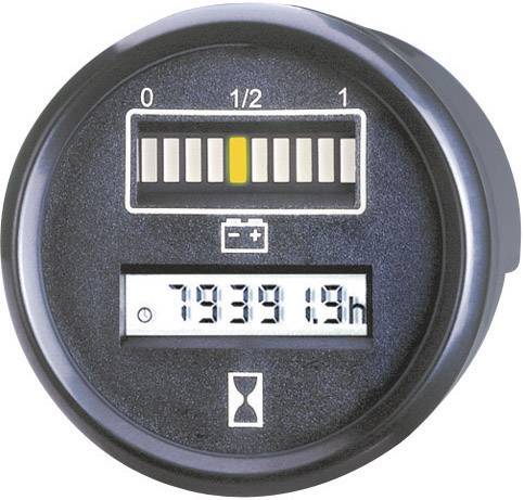 Bauser 830/008-028-0-1-003-1010 24VDC 1,73V/Z Digitales Einbaumessgerät 0 - 99999.9 h